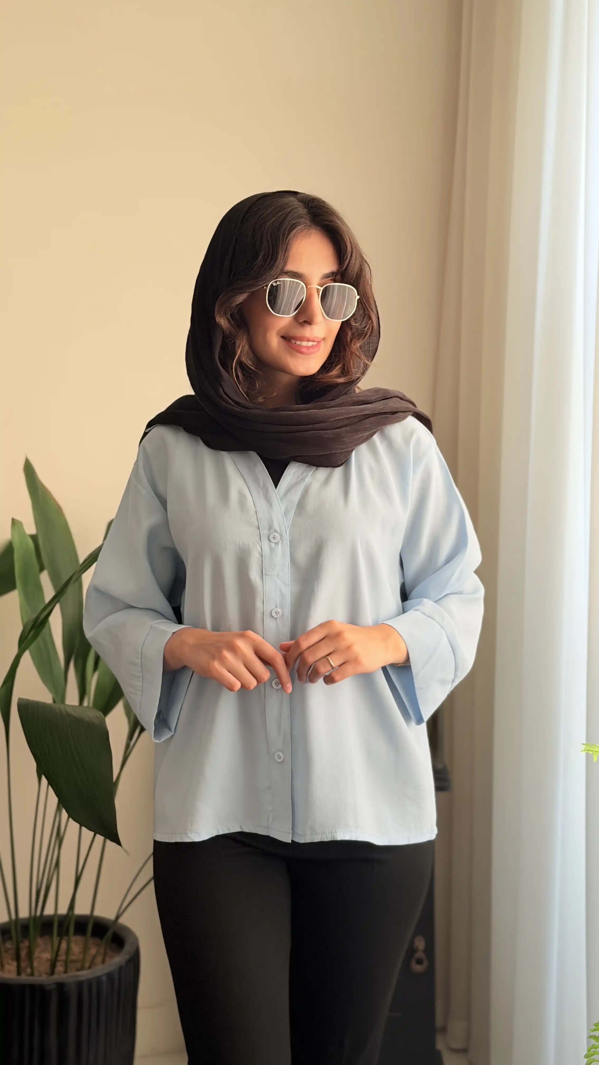 تصویر محصول شومیز سیلک پیله دار