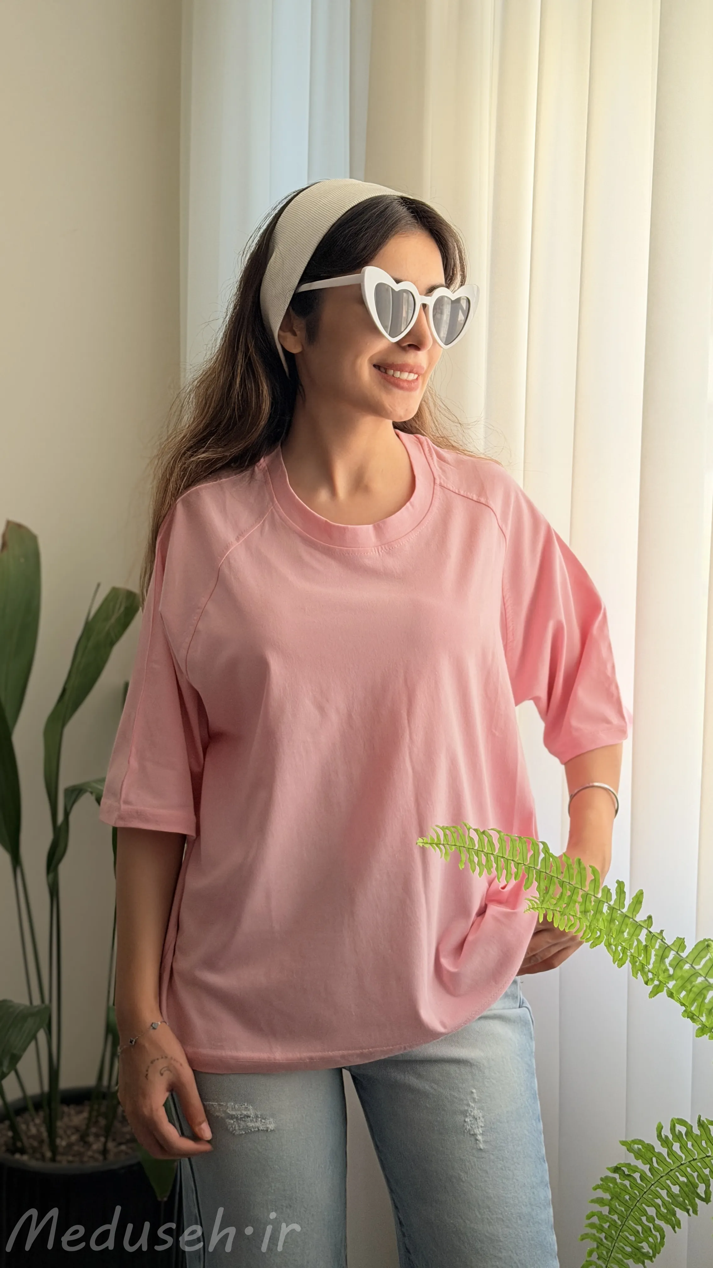 تیشرت بیسیک باکسی زنانه