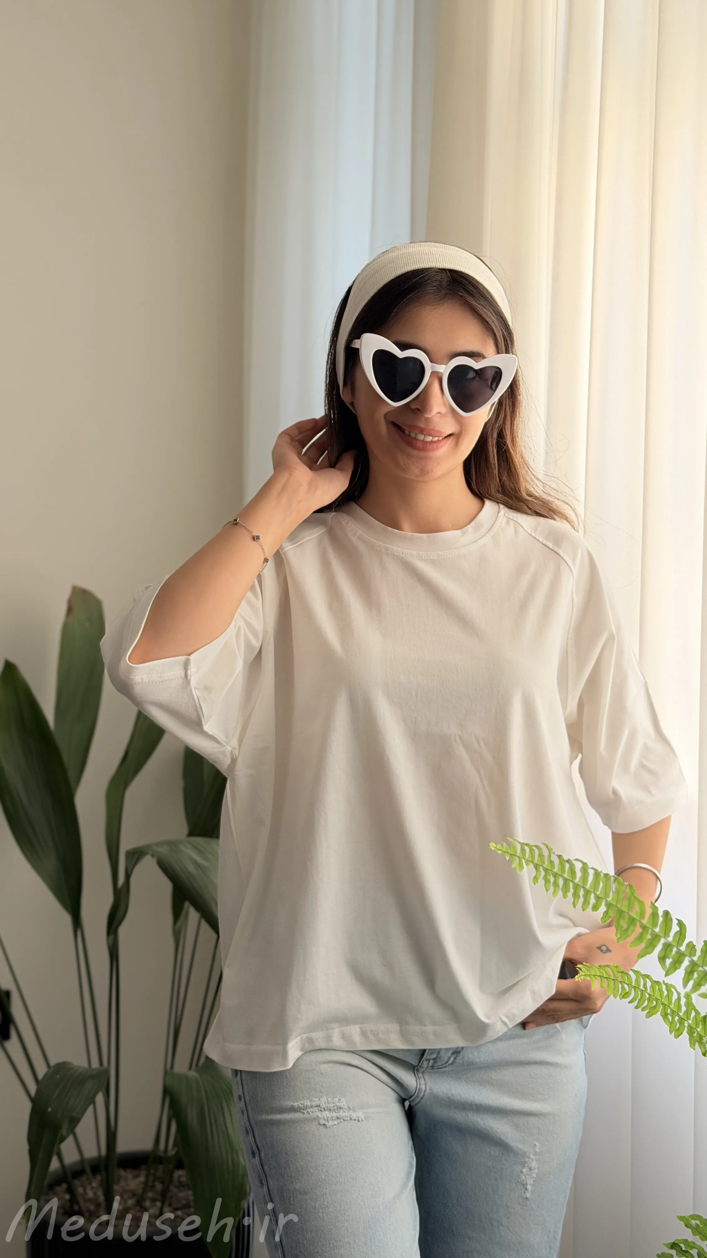 تیشرت بیسیک باکسی زنانه