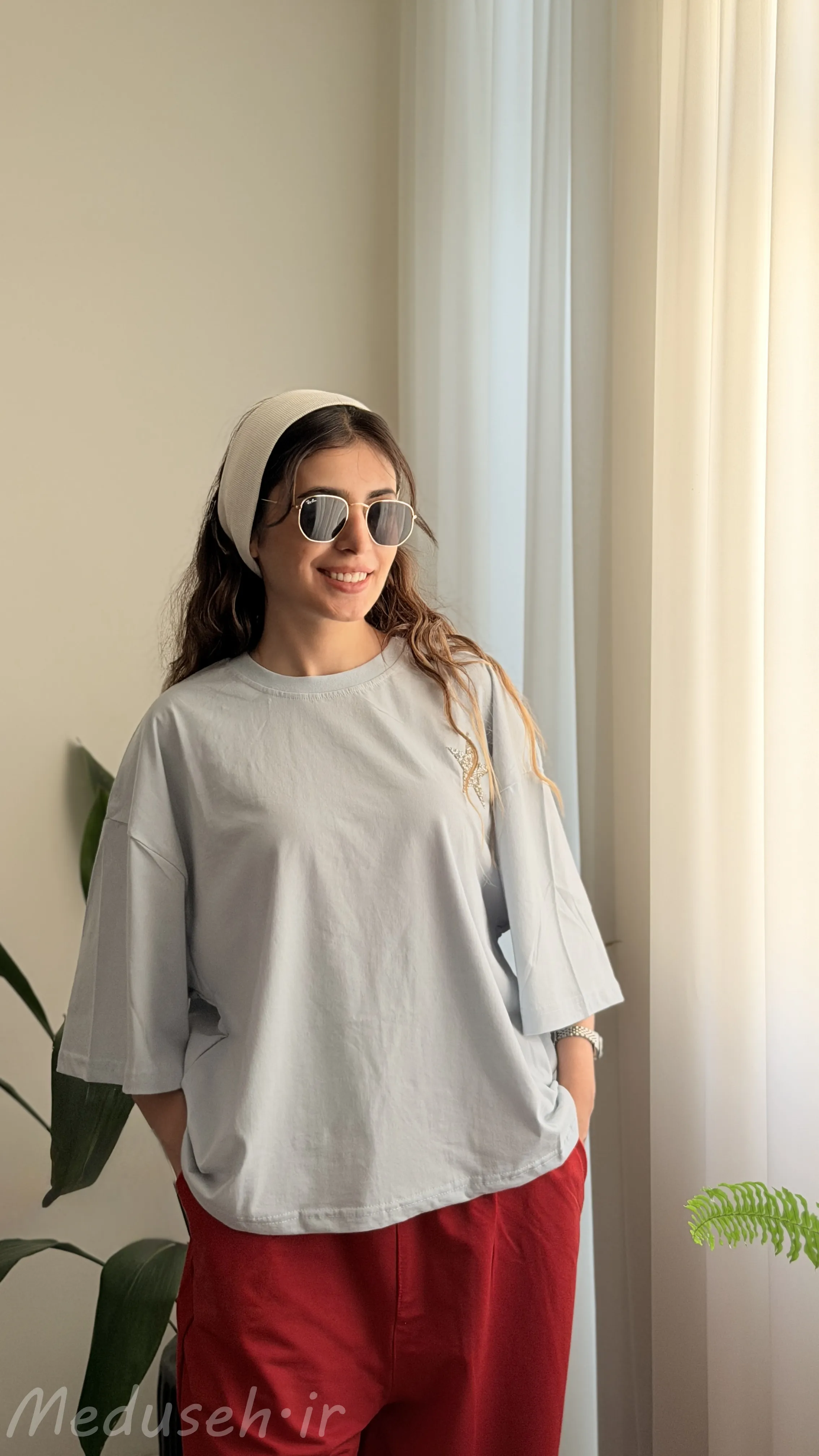 تیشرت باکسی ستاره